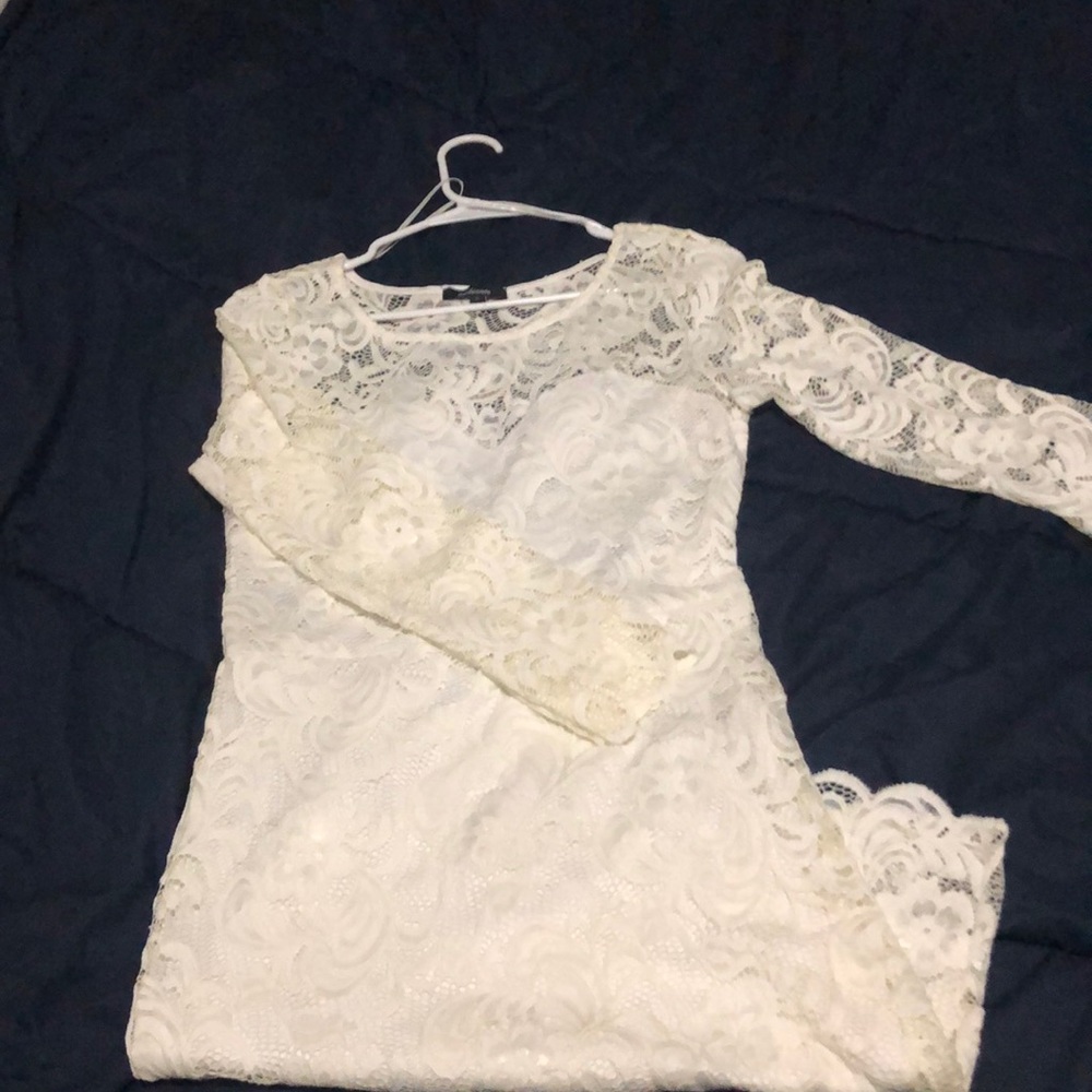 White Lace Dress